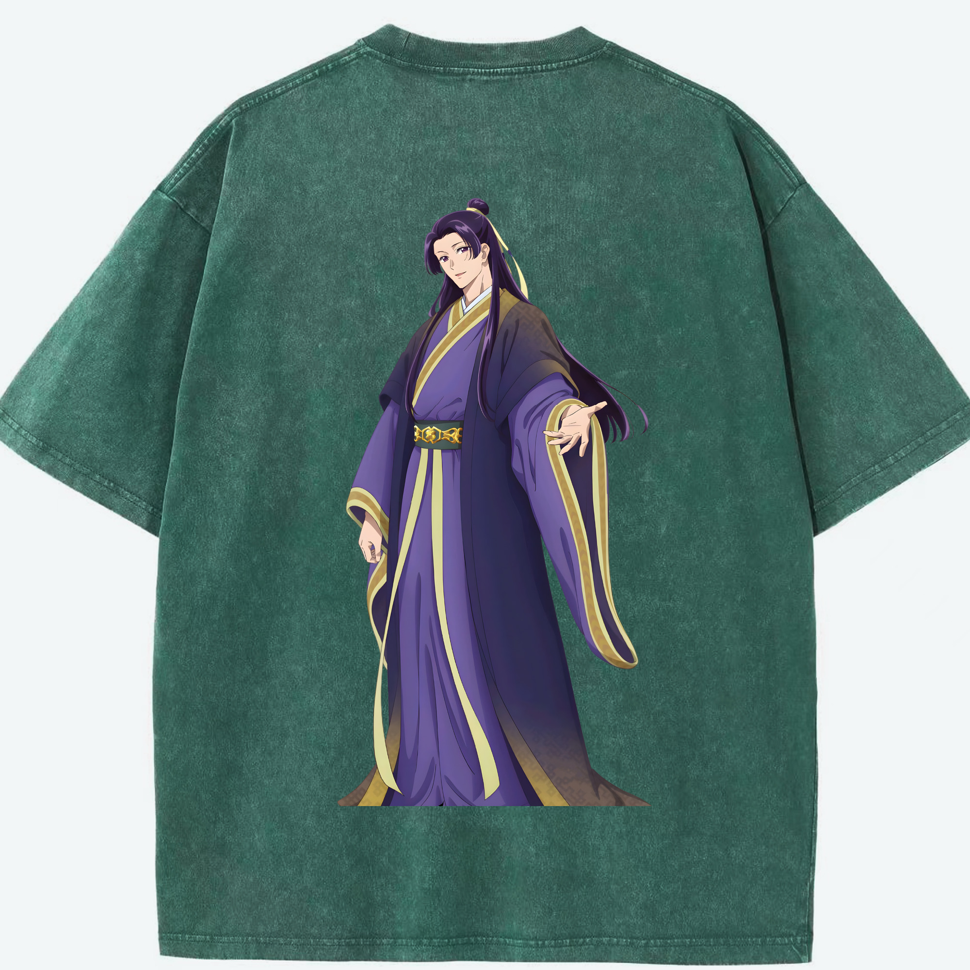 （画像用） 薬屋のひとりごと The Apothecary Diaries 綿100% ヴィンテージ風 半袖Tシャツ（背面プリント）